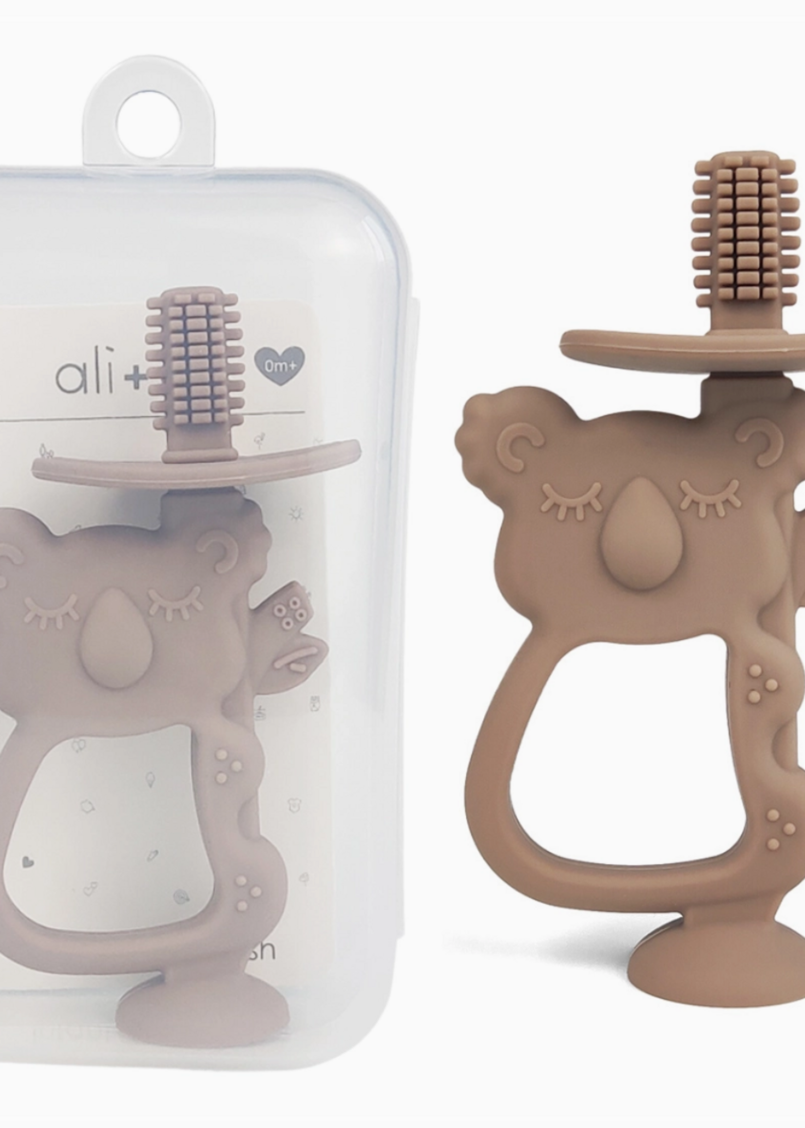 Ali and Oli Ali+Oli Training Toothbrush Oral Care Koala (Taupe)