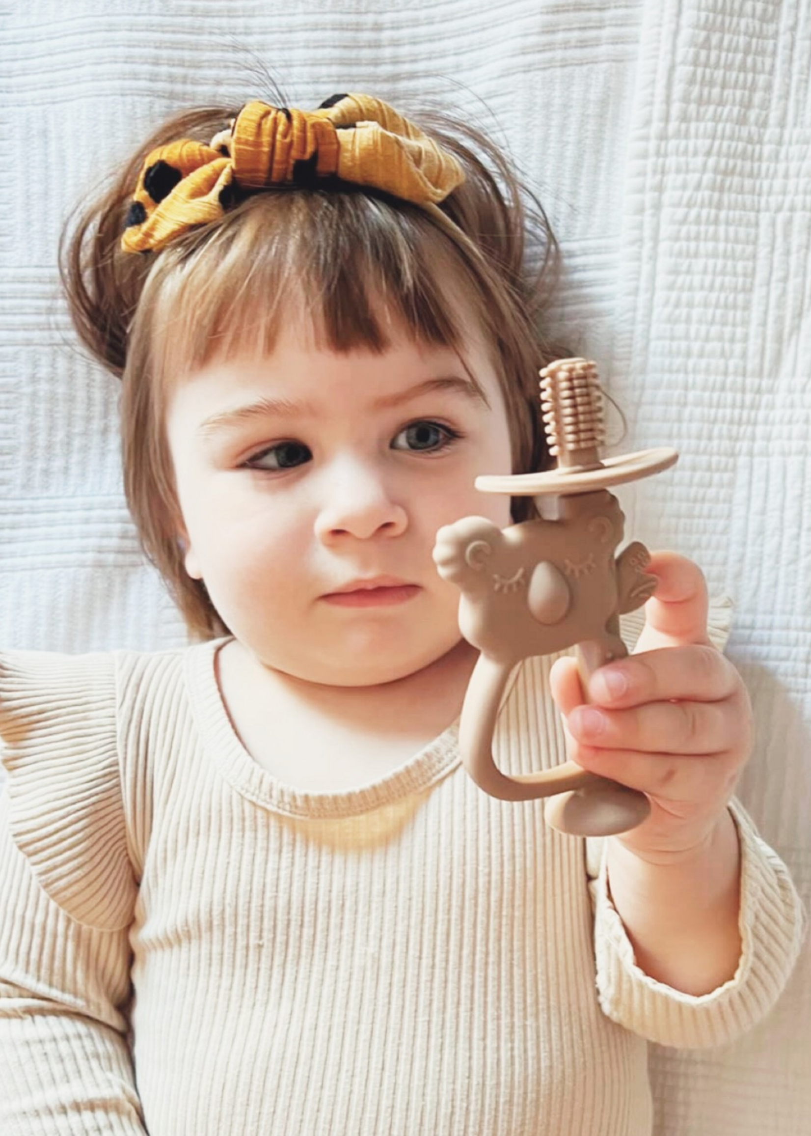 Ali and Oli Ali+Oli Training Toothbrush Oral Care Koala (Taupe)