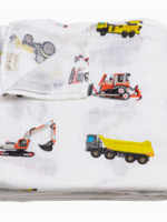 Ali and Oli Bamboo Muslin Swaddle Blanket (Construction)