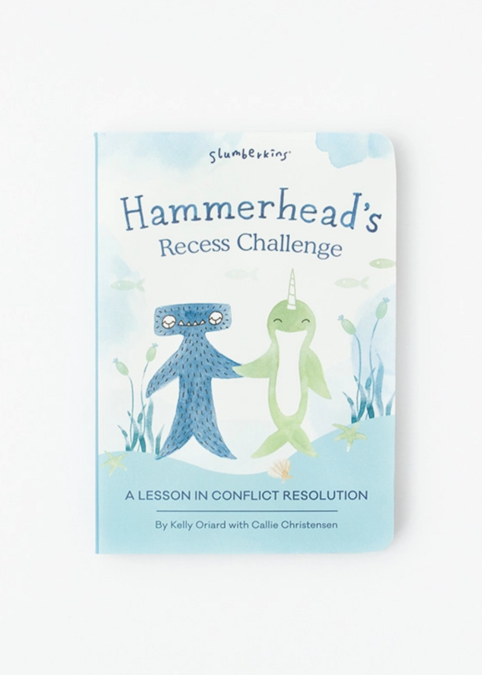 Slumberkins Hammerhead's Conflict Resolution Plush Set - with 2 Books!