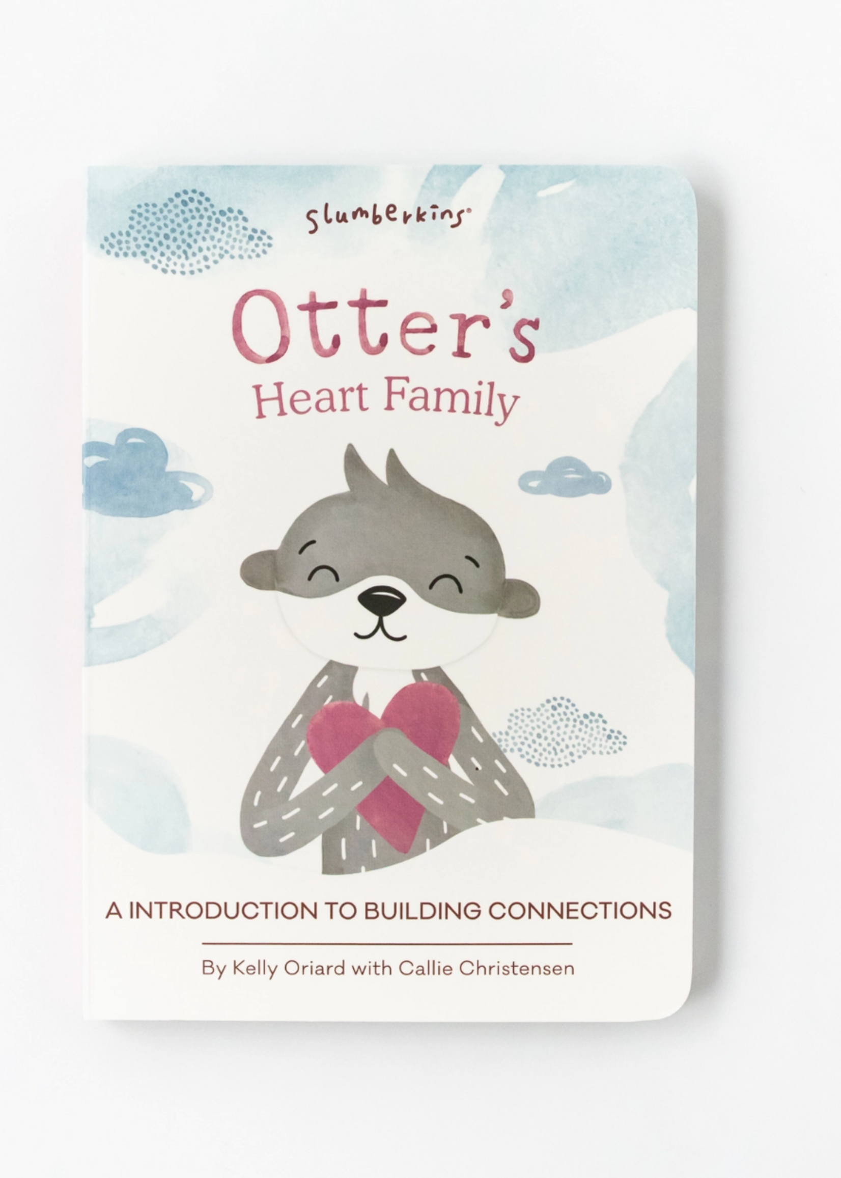 Slumberkins Otter's Building Connections Plush Snuggler Set + 2 Books!