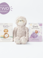 Slumberkins Sloth's Routines Plush Set - with 2 Books!