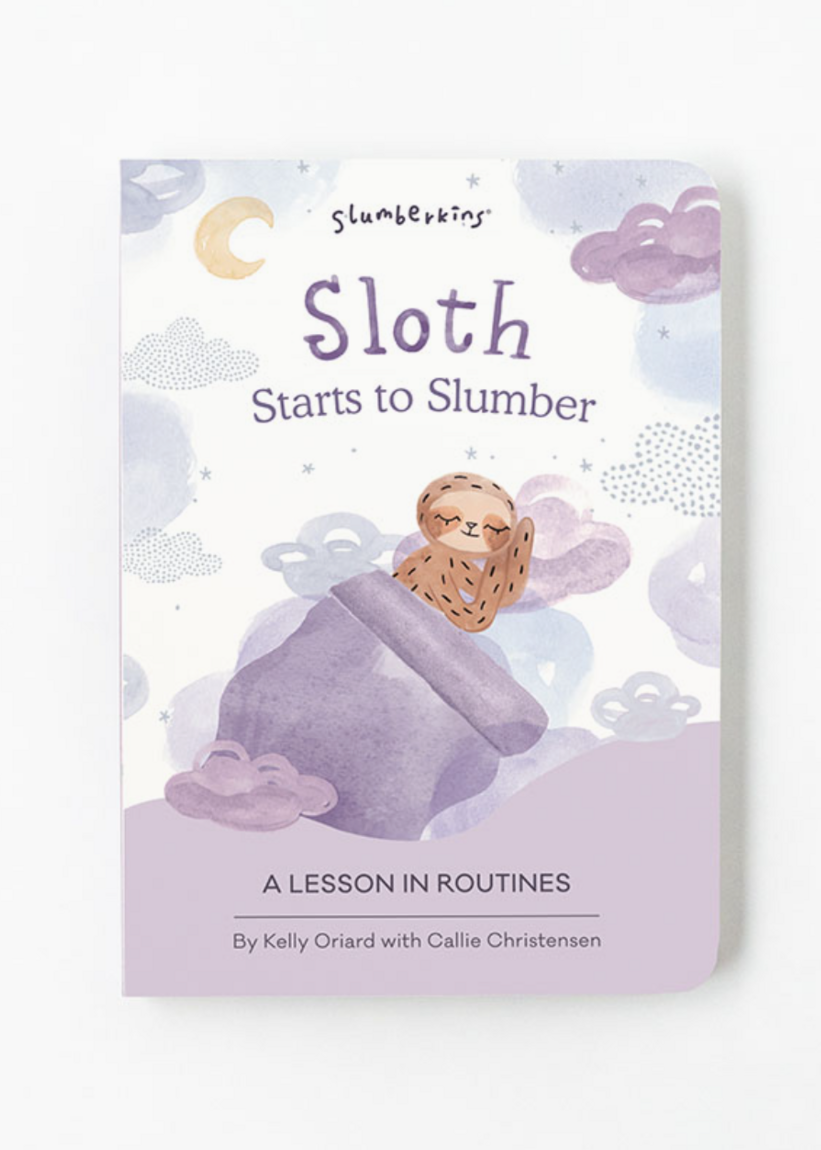 Slumberkins Sloth's Routines Plush Set - with 2 Books!