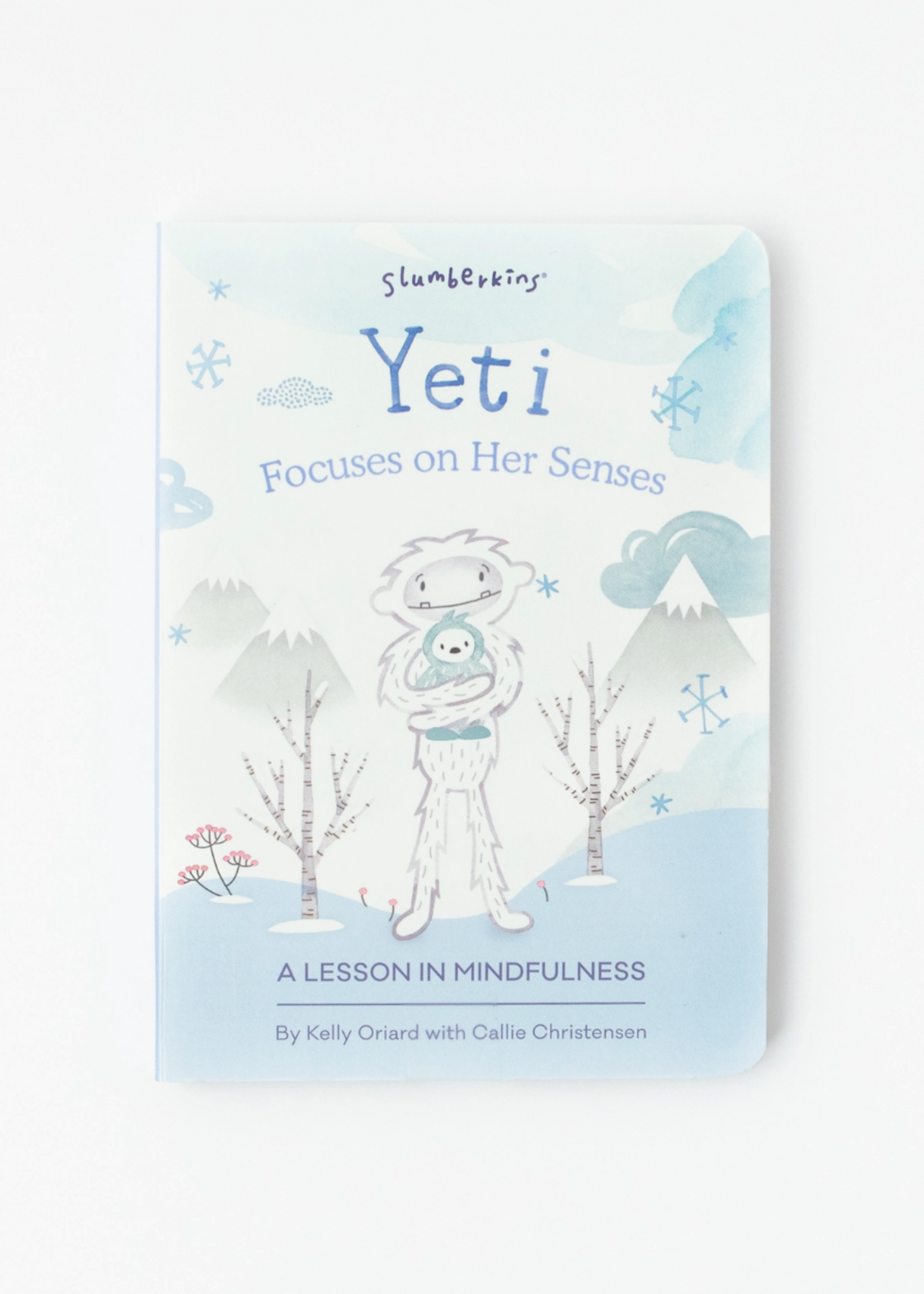 Slumberkins Yeti's Mindfulness Snuggler Set - with 2 Books!