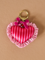 The Darling Effect Puffy Heart Bag Charm-Heartthrob