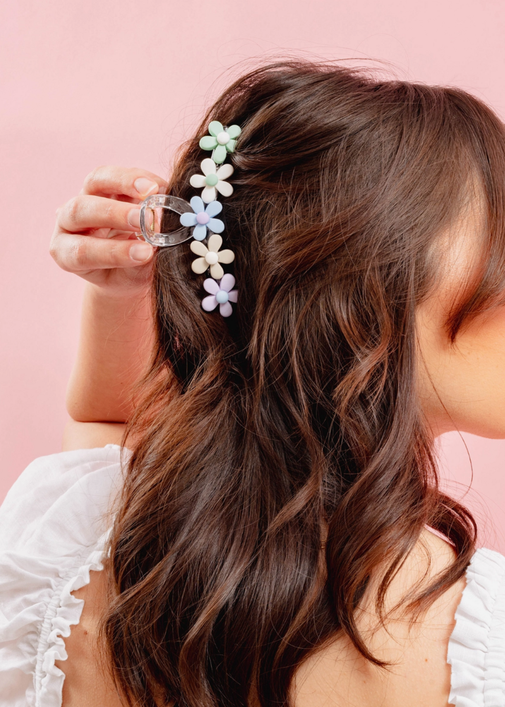 The Darling Effect Daisy Claw Clip - Cool
