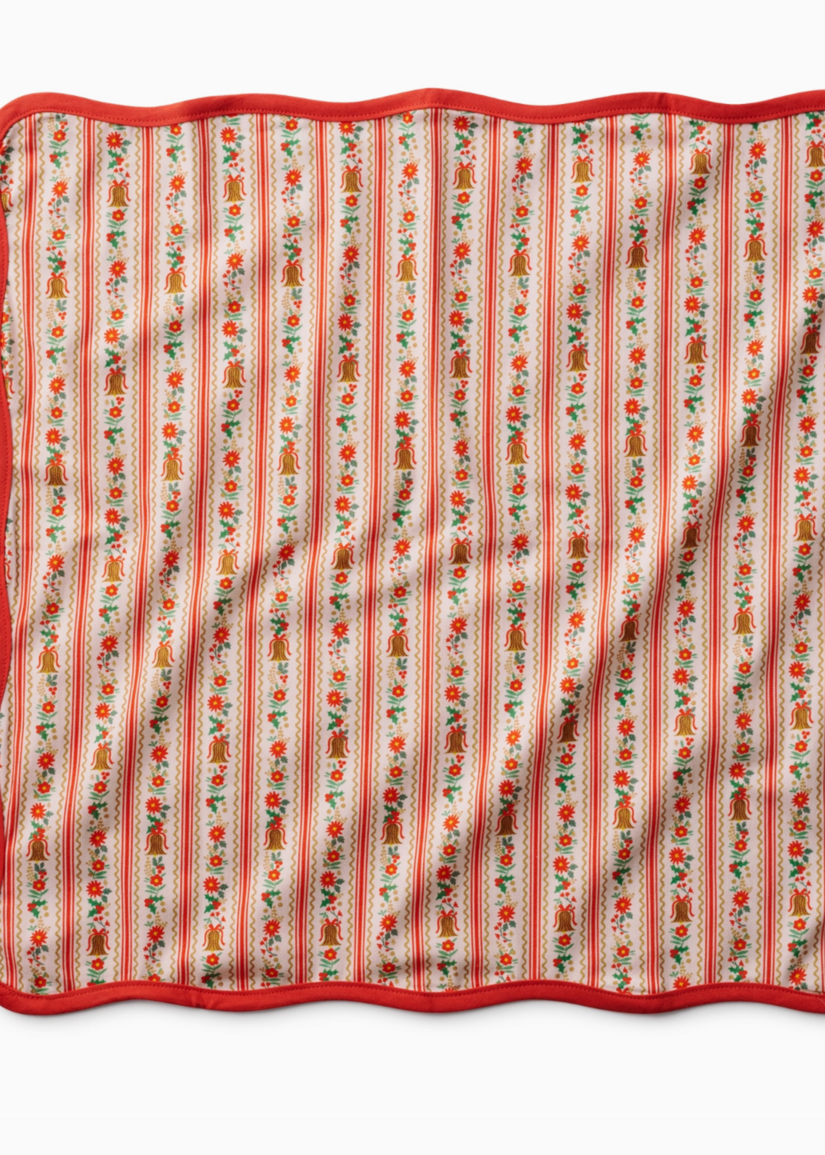 Rifle Paper Co. Holly Jolly Cotton Napkins, Set of 4