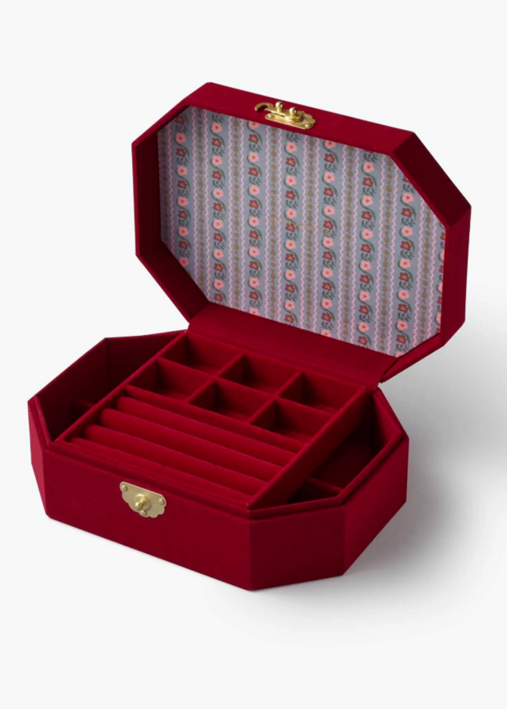 Rifle Paper Co. Gemma Embroidered Jewelry Box