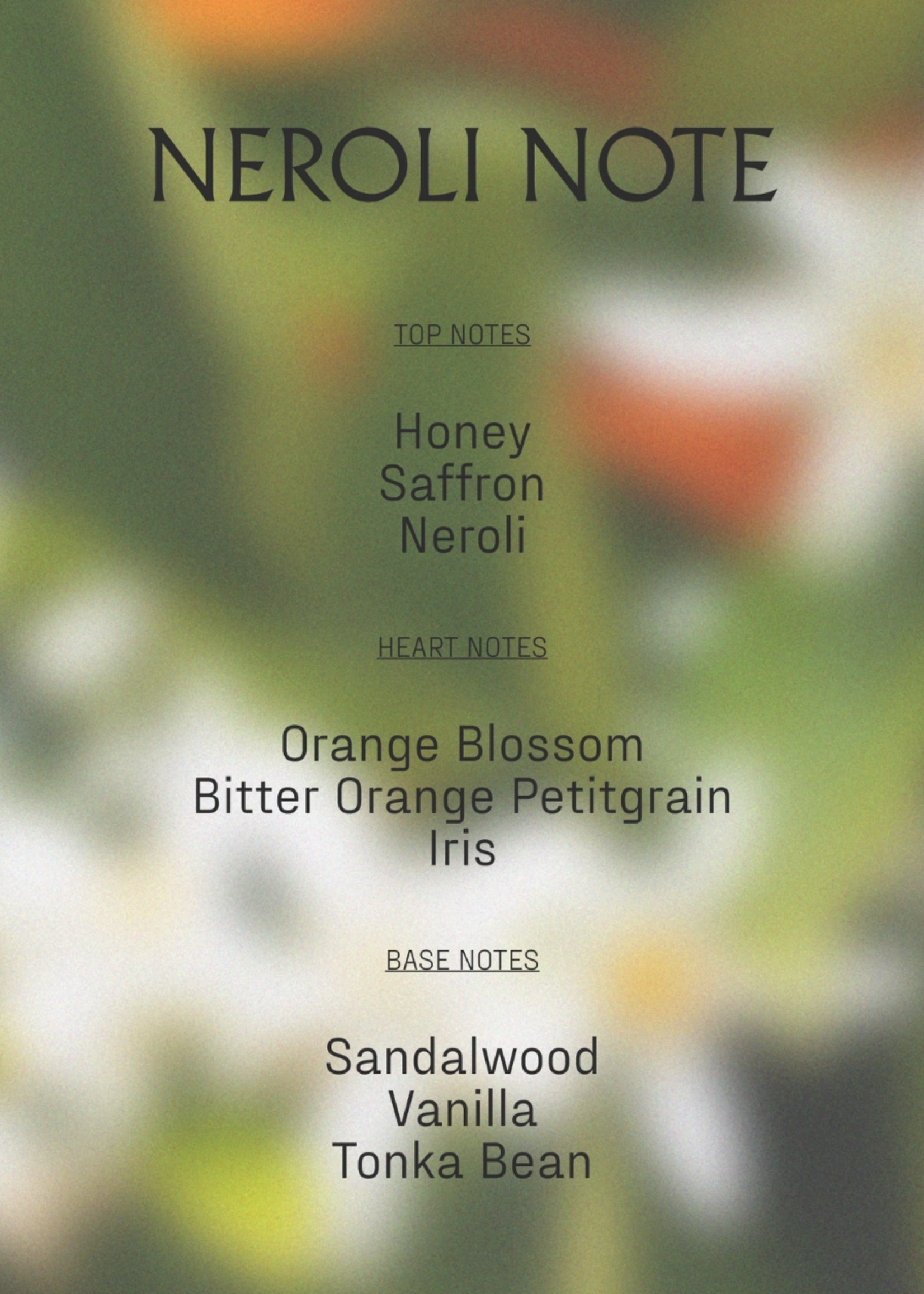 Nerra Dry Body Oil | Neroli Note