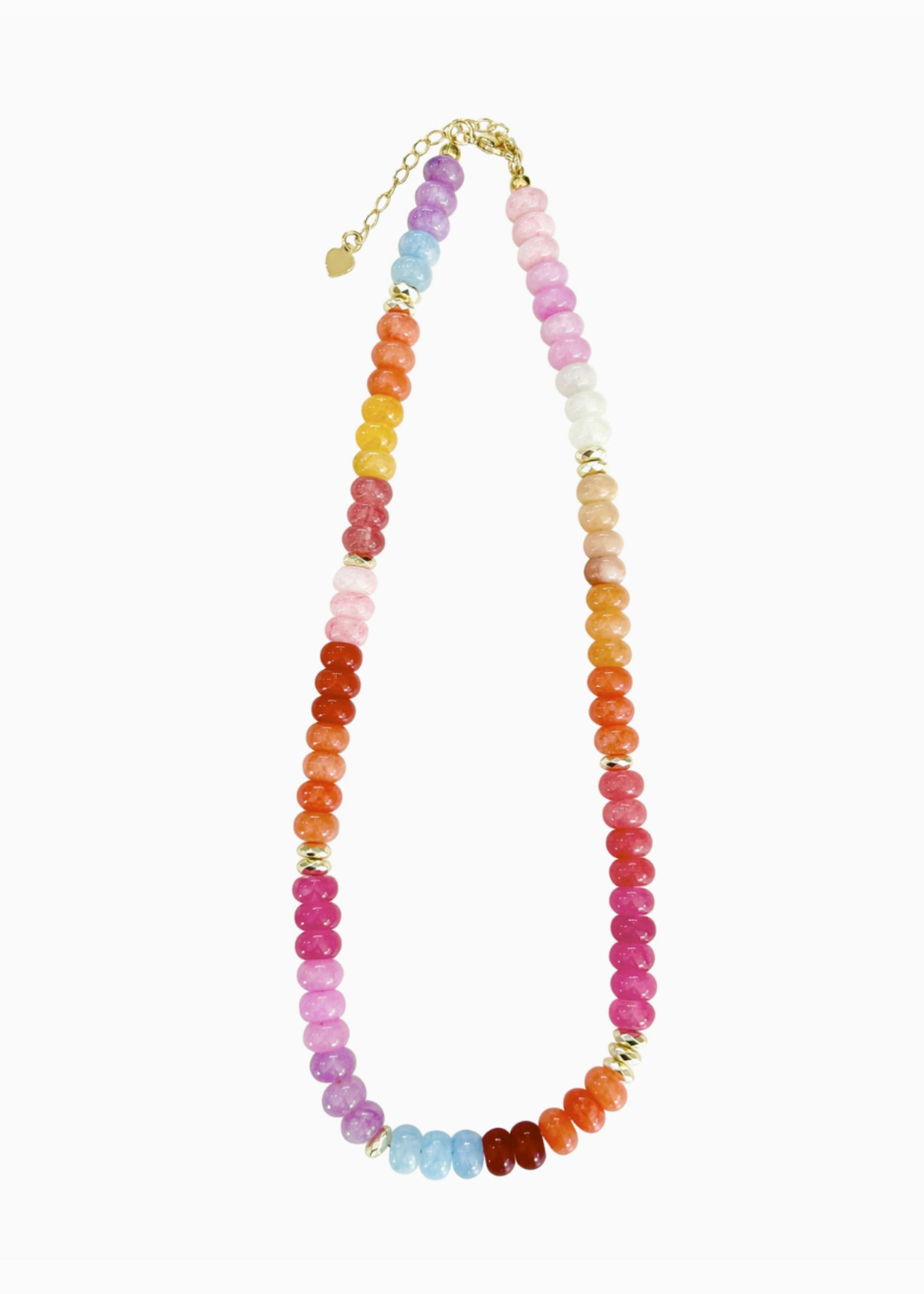 Gemelli Kerry Sunset Mix Beaded Necklace