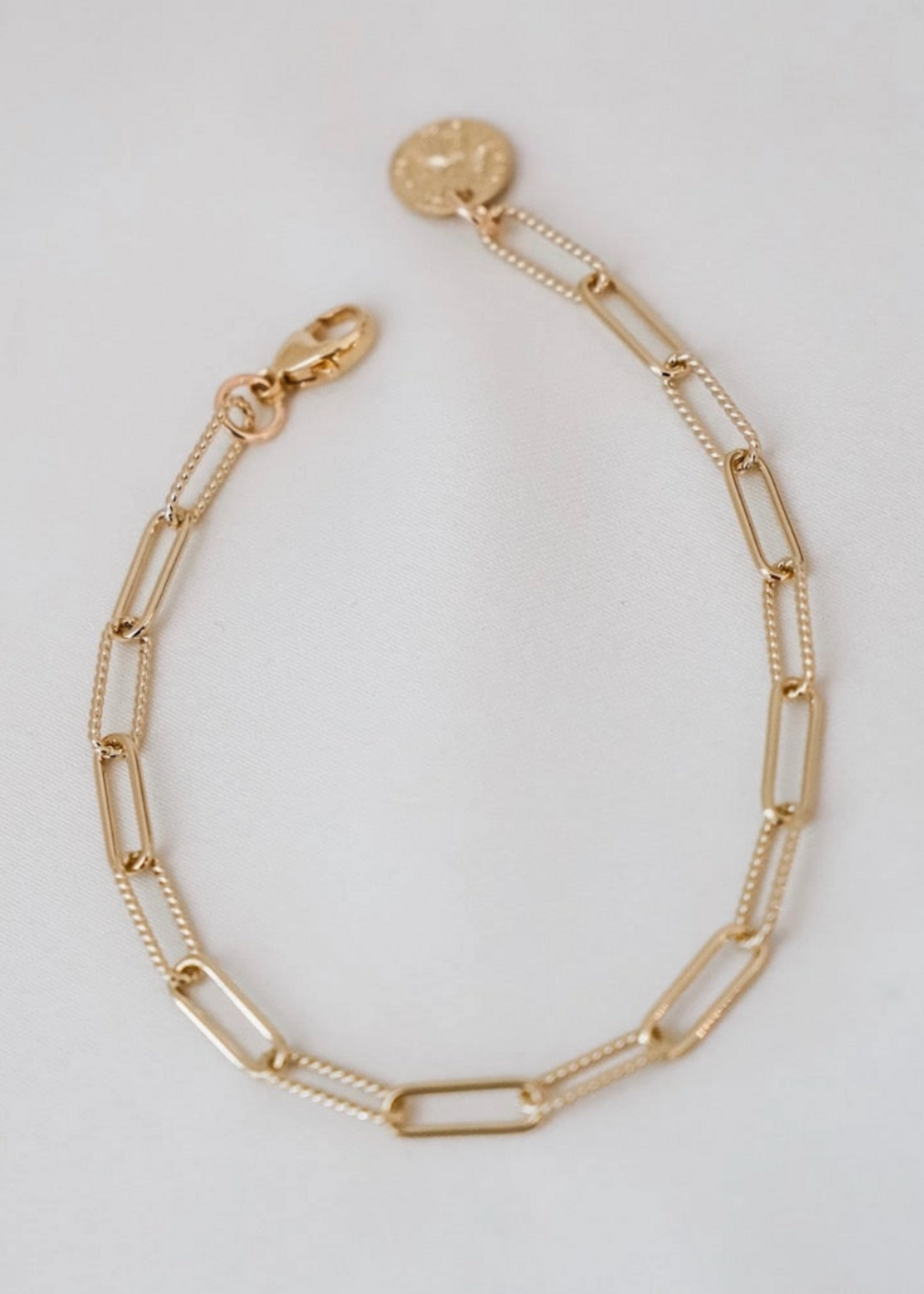 Katie Waltman Cecilia Chain Bracelet Gold