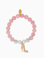 Tiny Treats and ZOMI GEMS Fancy Pink Hearts Bracelet
