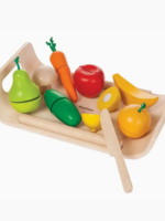 PlanToys Assorted Fruit and Vegetable Wood Toy For Kids