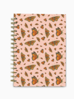 Good Juju Ink Monarch Butterflies Spiral Notebook