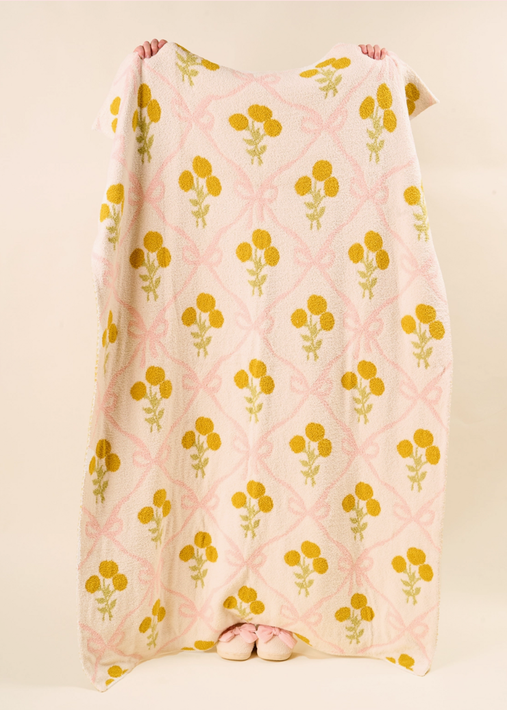 The Darling Effect Cozy Dreams Luxe Blanket-Marigold Lane Pink
