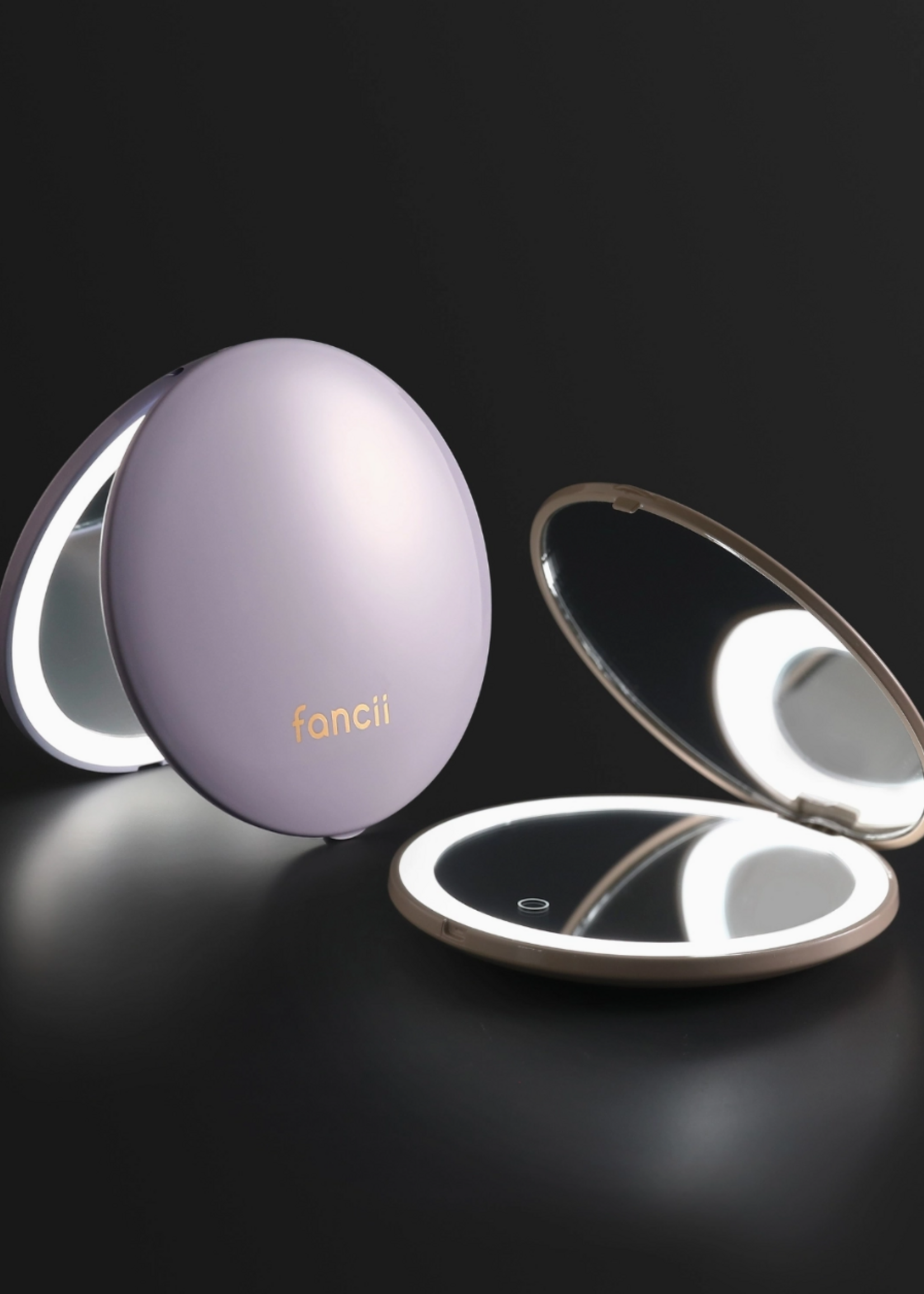 Fancii Mini Taylor Led Compact Mirror Lilac Bliss