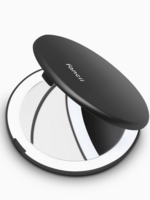Fancii Mini Lumi Led Compact Mirror Black