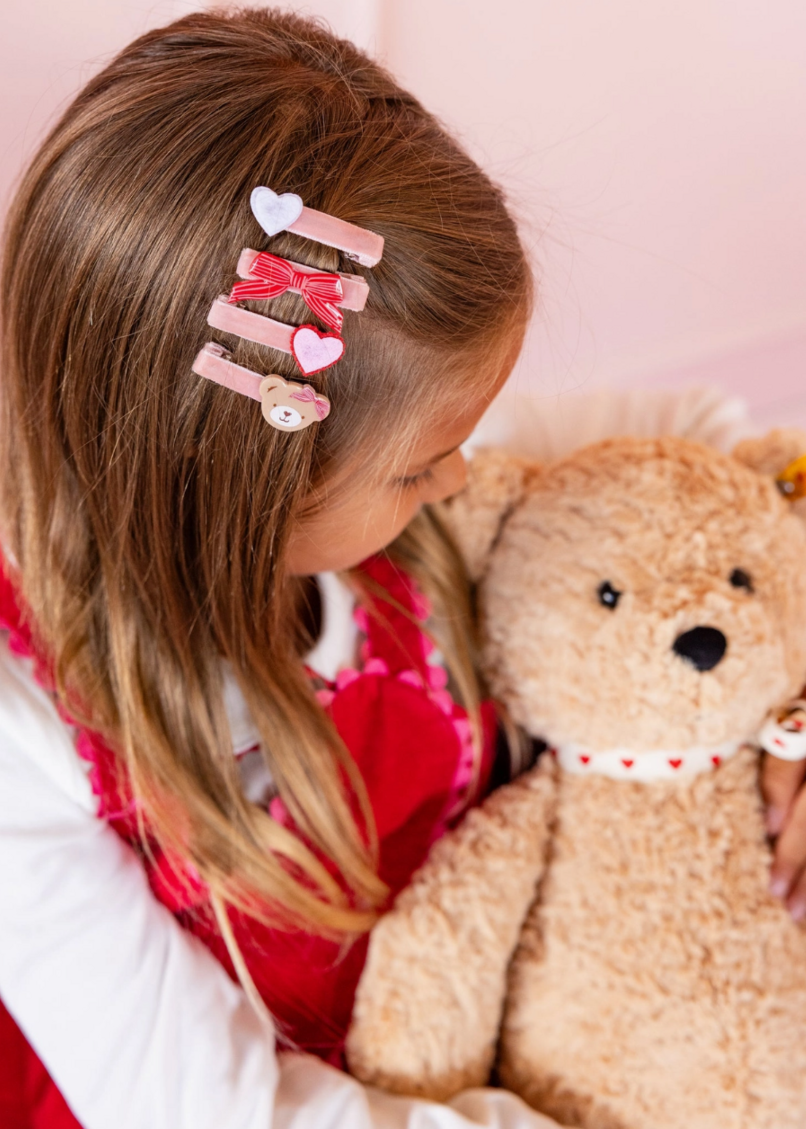 Meri Meri Beary Loved Hair Clips