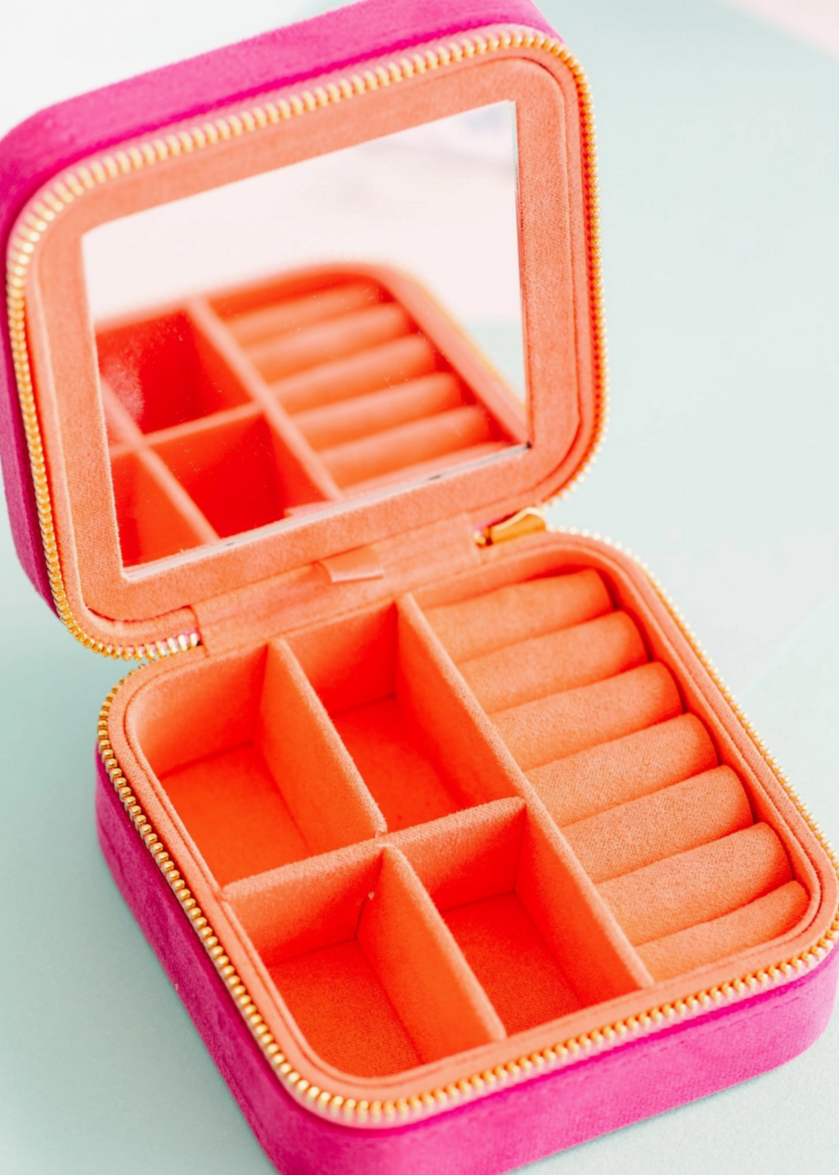 Pierced Travel Jewelry Box