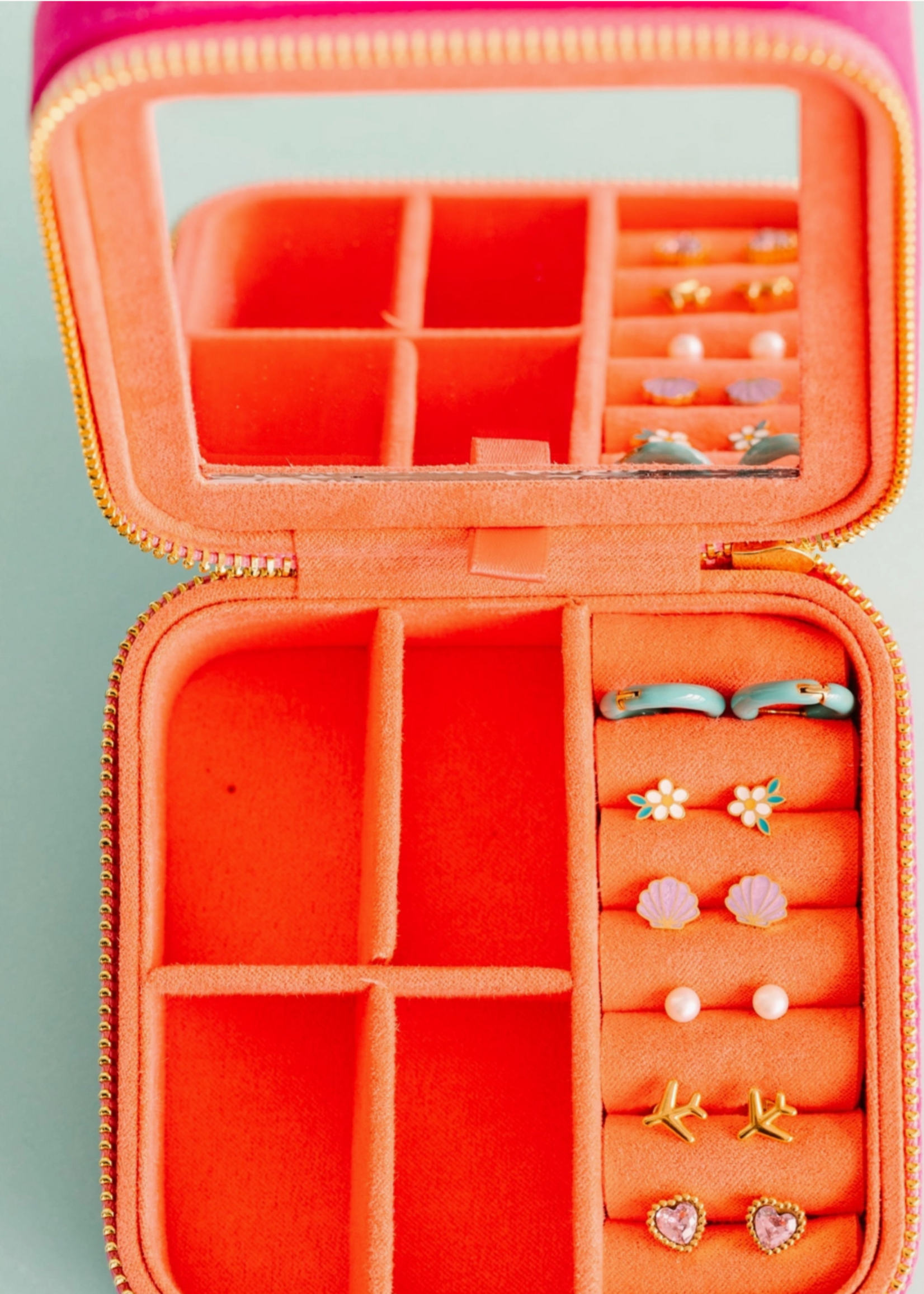 Pierced Travel Jewelry Box