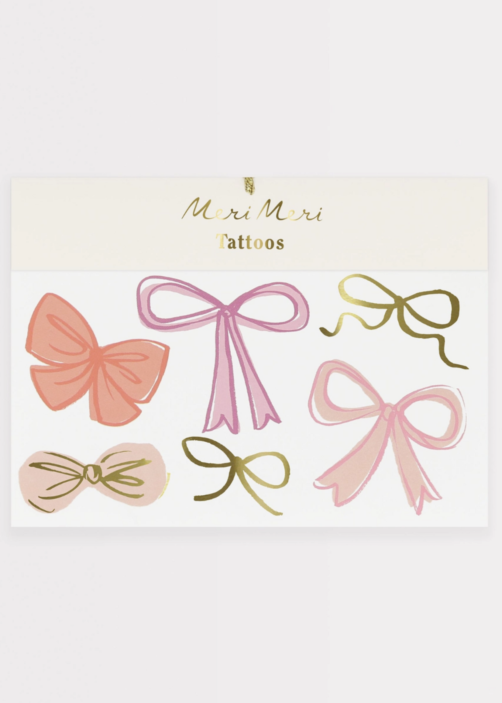 Meri Meri Bow Temporary Tattoos