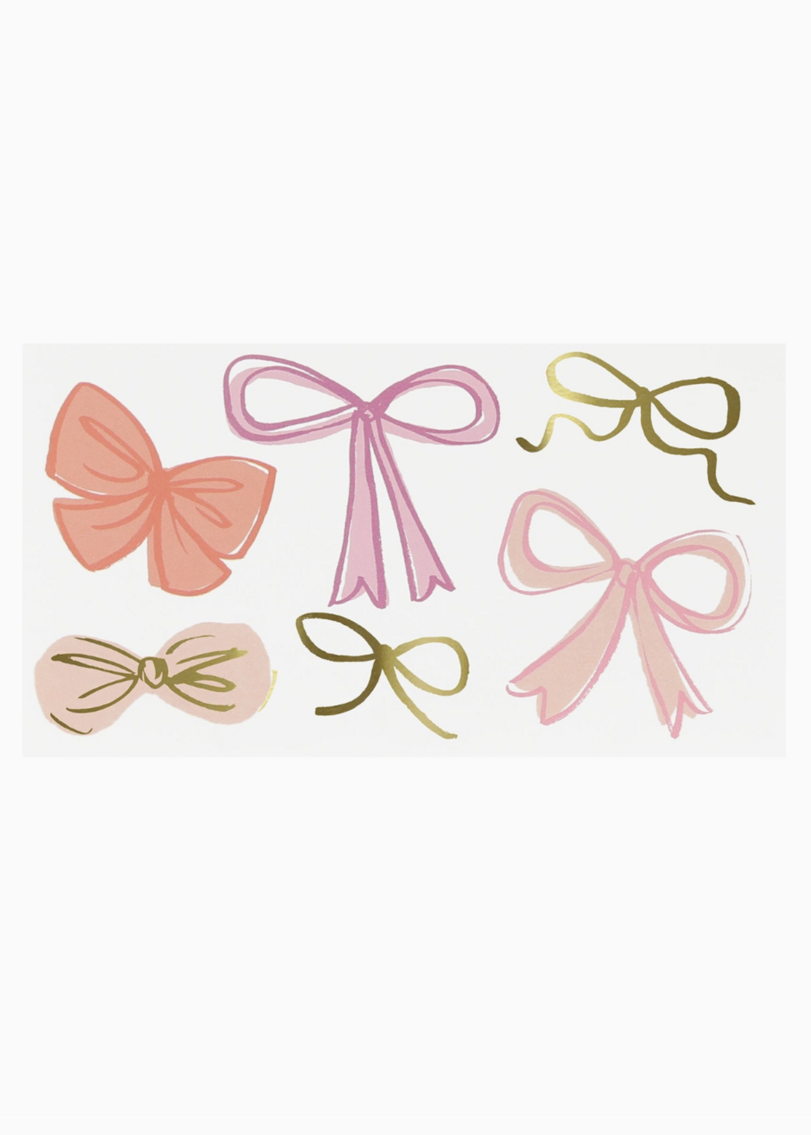 Meri Meri Bow Temporary Tattoos