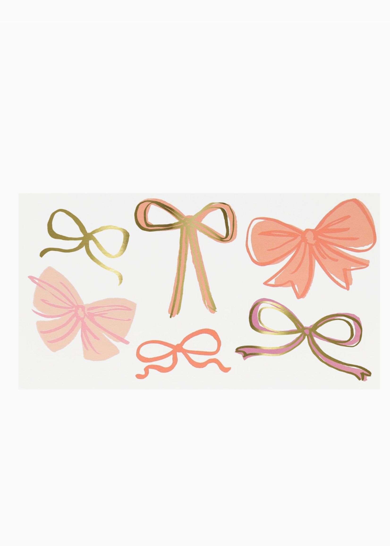 Meri Meri Bow Temporary Tattoos