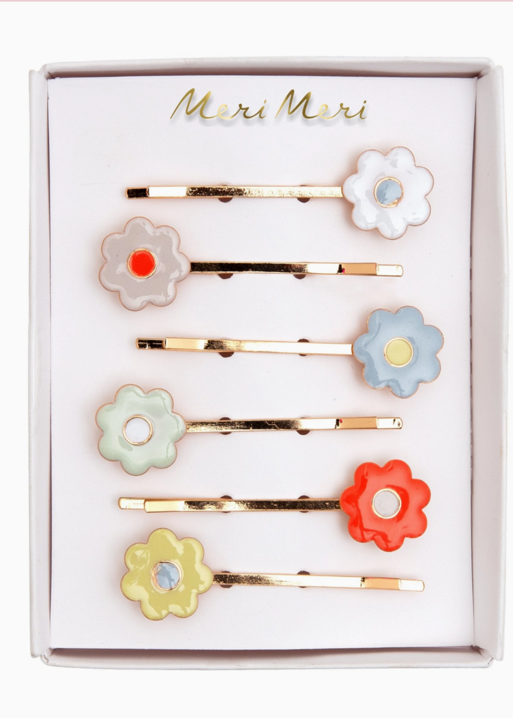 Meri Meri Daisy Enamel Hair Slides