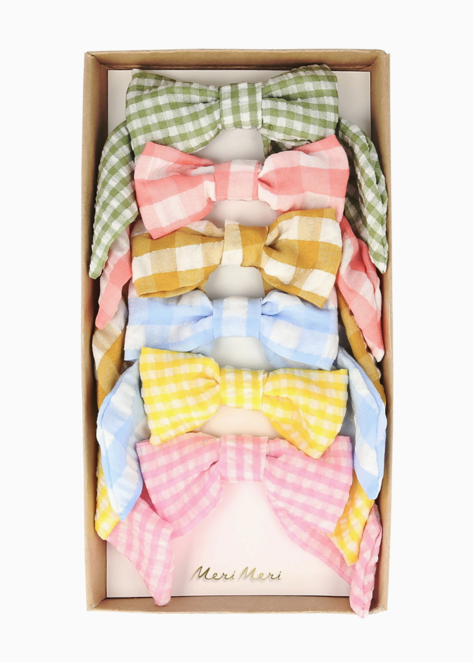 Meri Meri Gingham Hair Bows