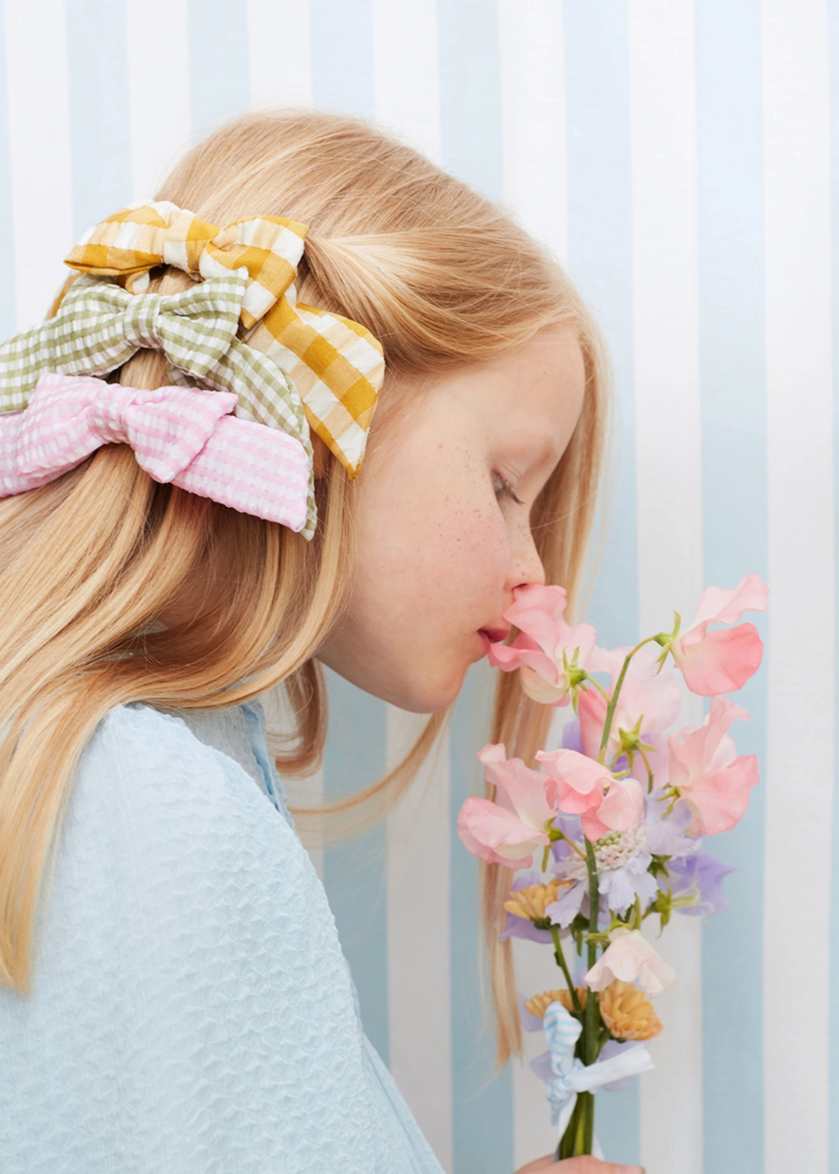 Meri Meri Gingham Hair Bows
