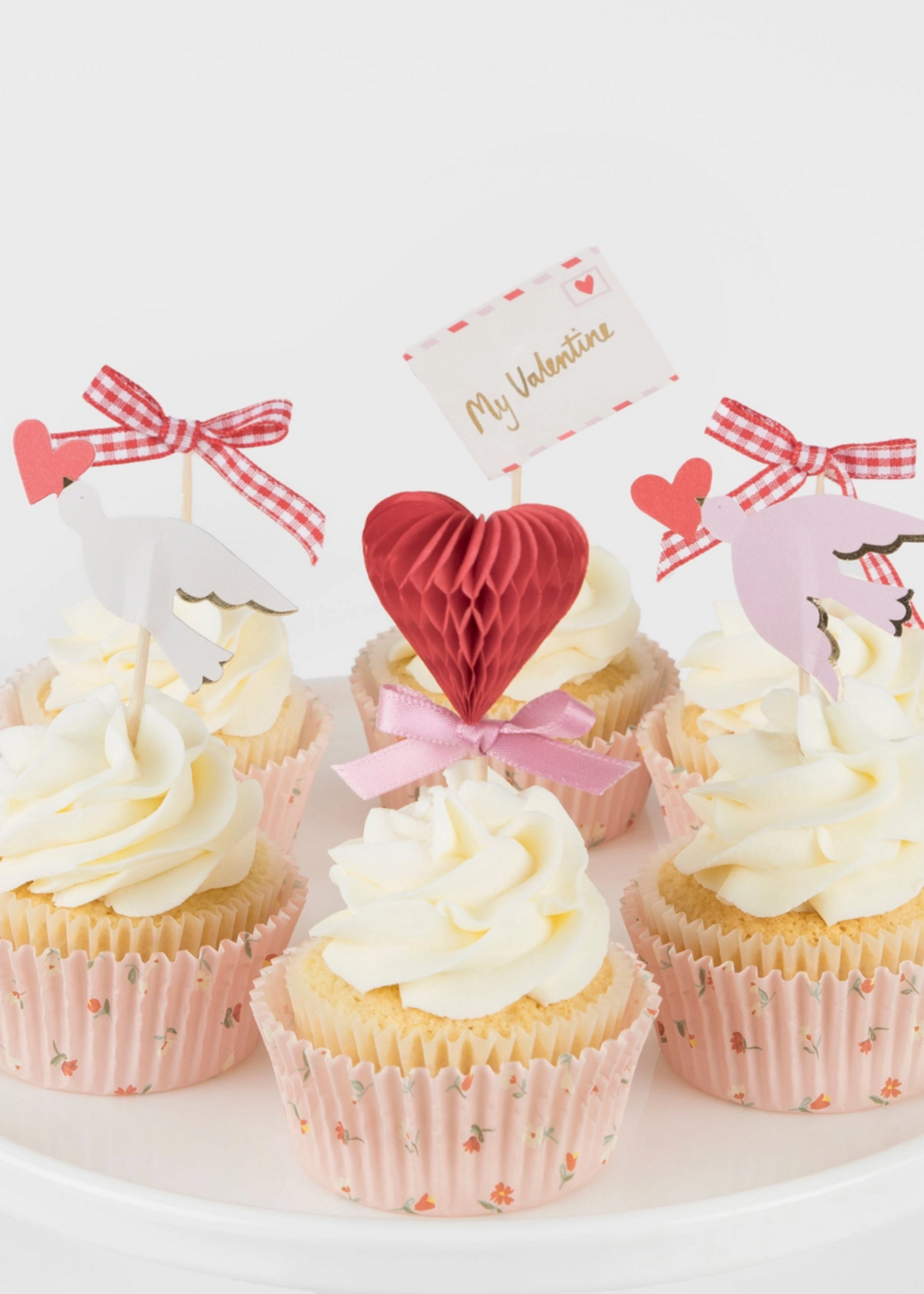 Meri Meri Lovebird Cupcake Kit