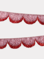 Meri Meri Pink Tinsel Scallop Garland