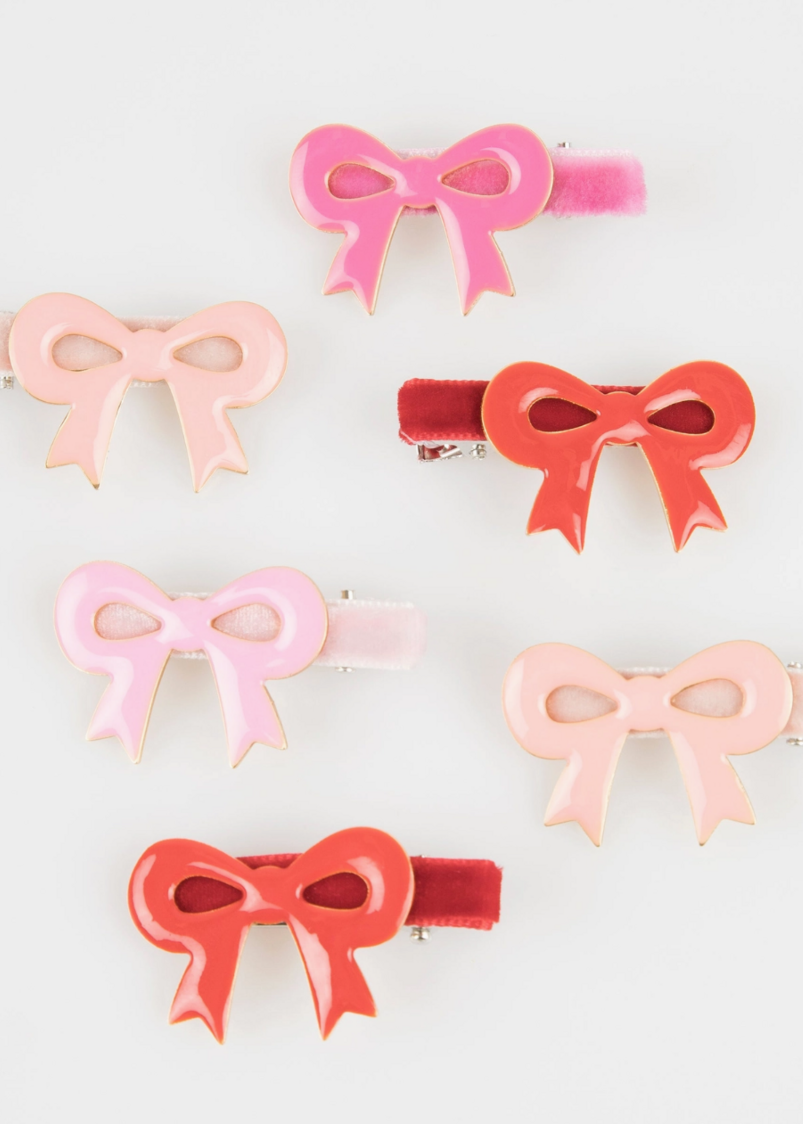 Meri Meri Valentine's Bow Hair Clips