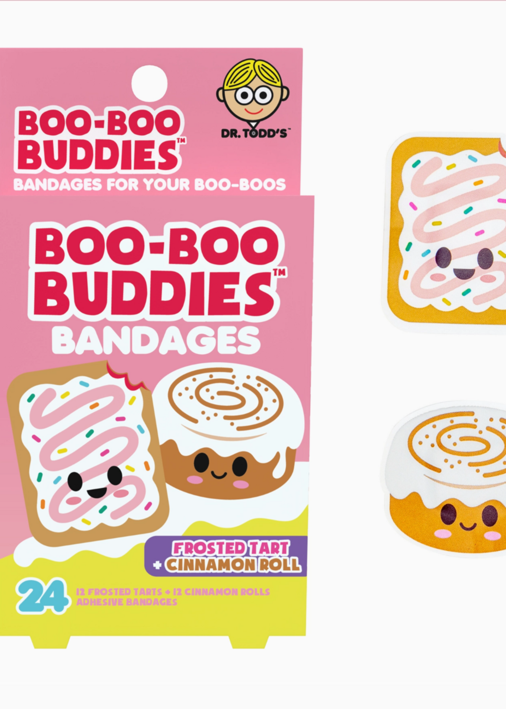 Boo Boo Buddies Frosted Tart & Cinnamon Roll Bandages
