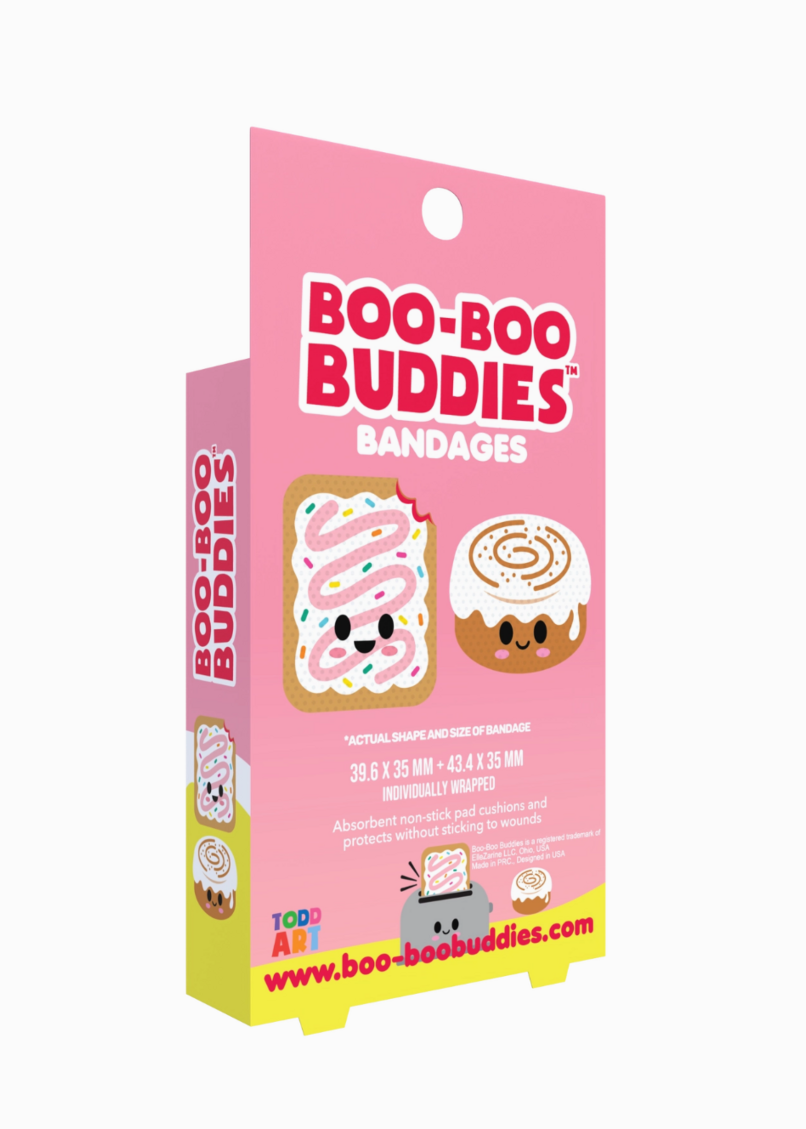 Boo Boo Buddies Frosted Tart & Cinnamon Roll Bandages