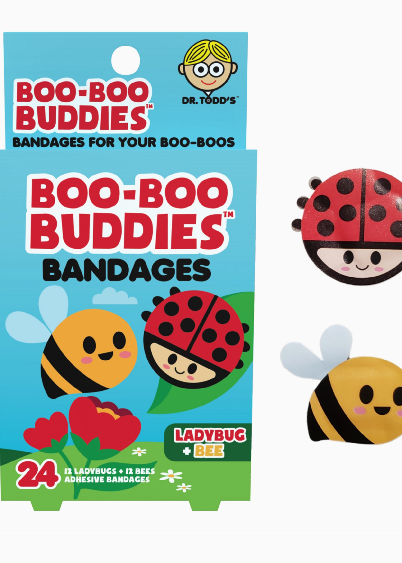 Boo Boo Buddies Ladybug and Bee Bandages