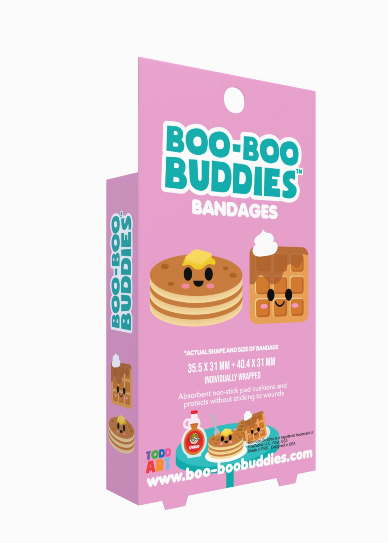 Boo Boo Buddies Pancake and Waffel Bandages
