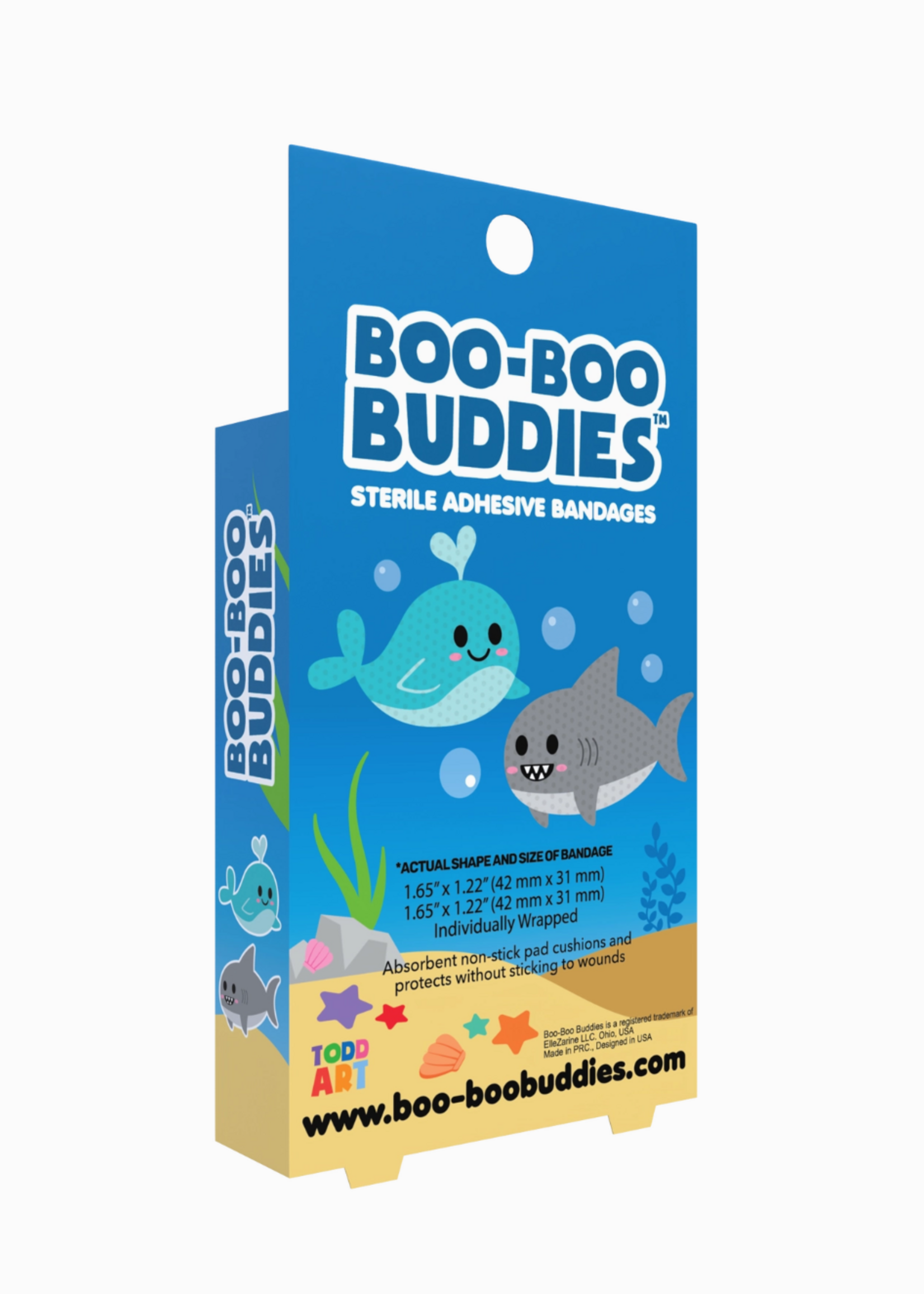 Boo Boo Buddies Shark and Whale Bandages