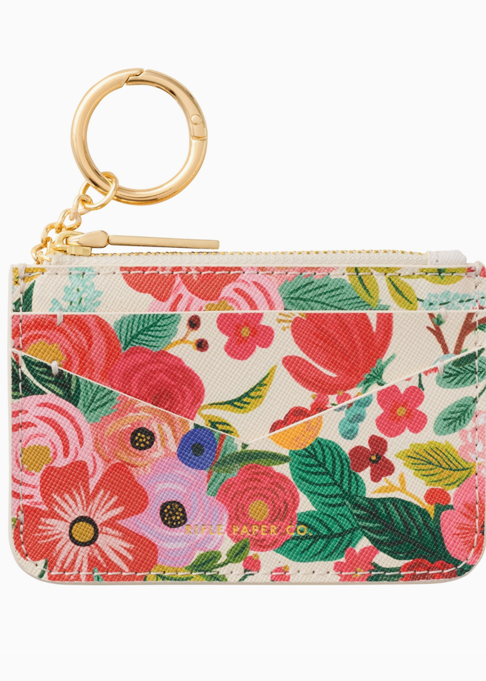 Rifle Paper Co. Garden Party Key Ring Card Case