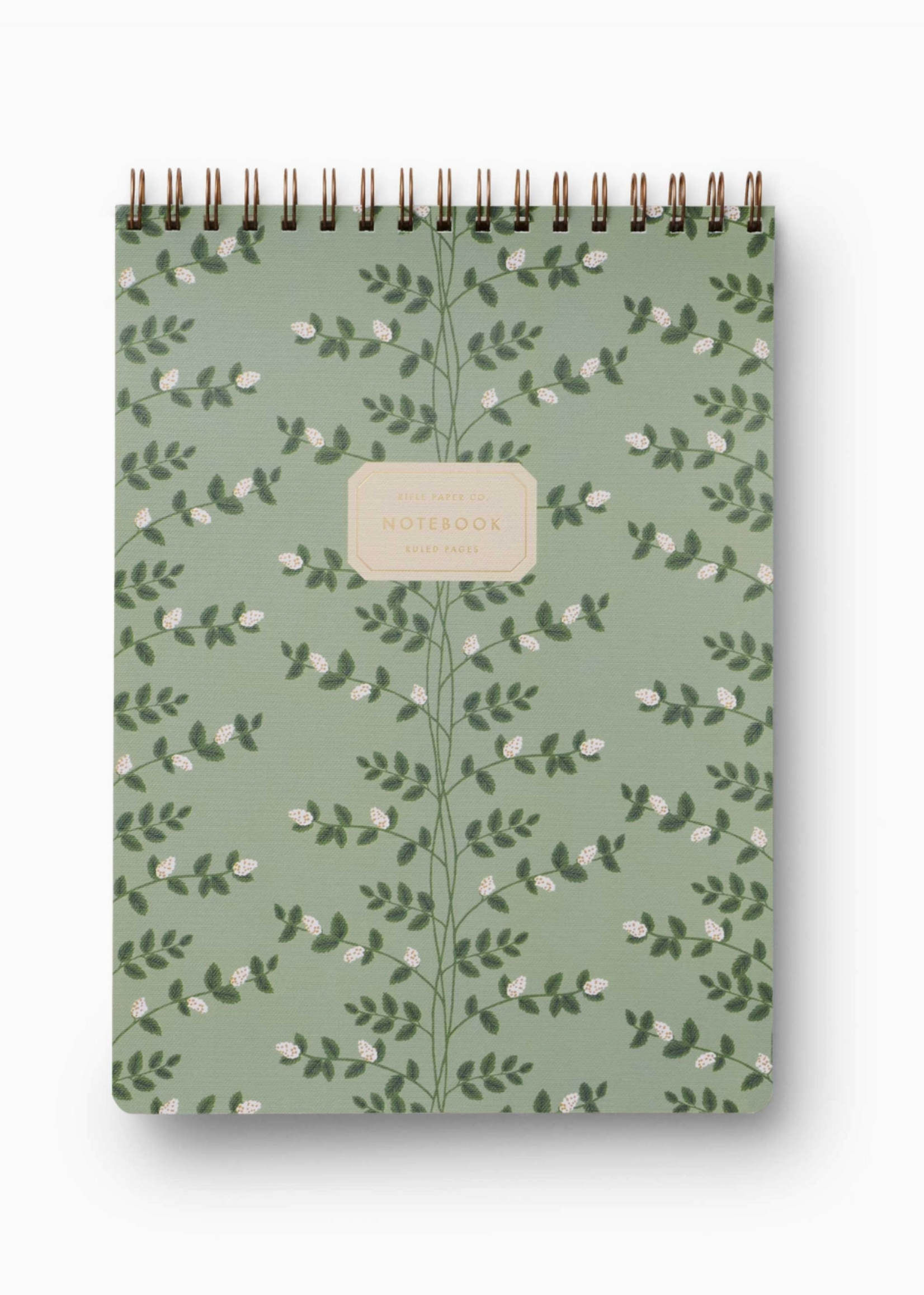 Rifle Paper Co. Climbing Vines Large Top Spiral Notebook