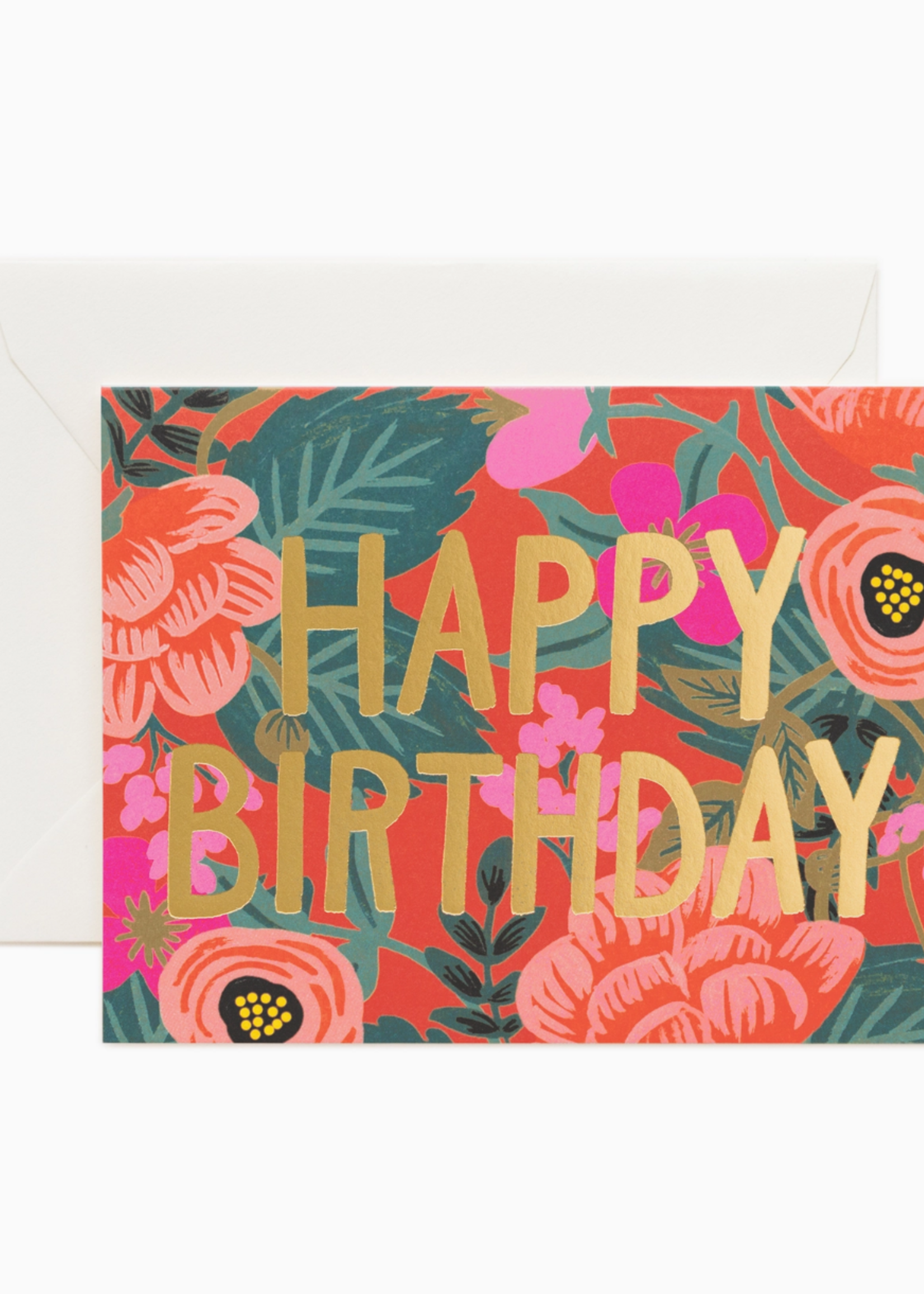 Rifle Paper Co. Poppy Birthday Card