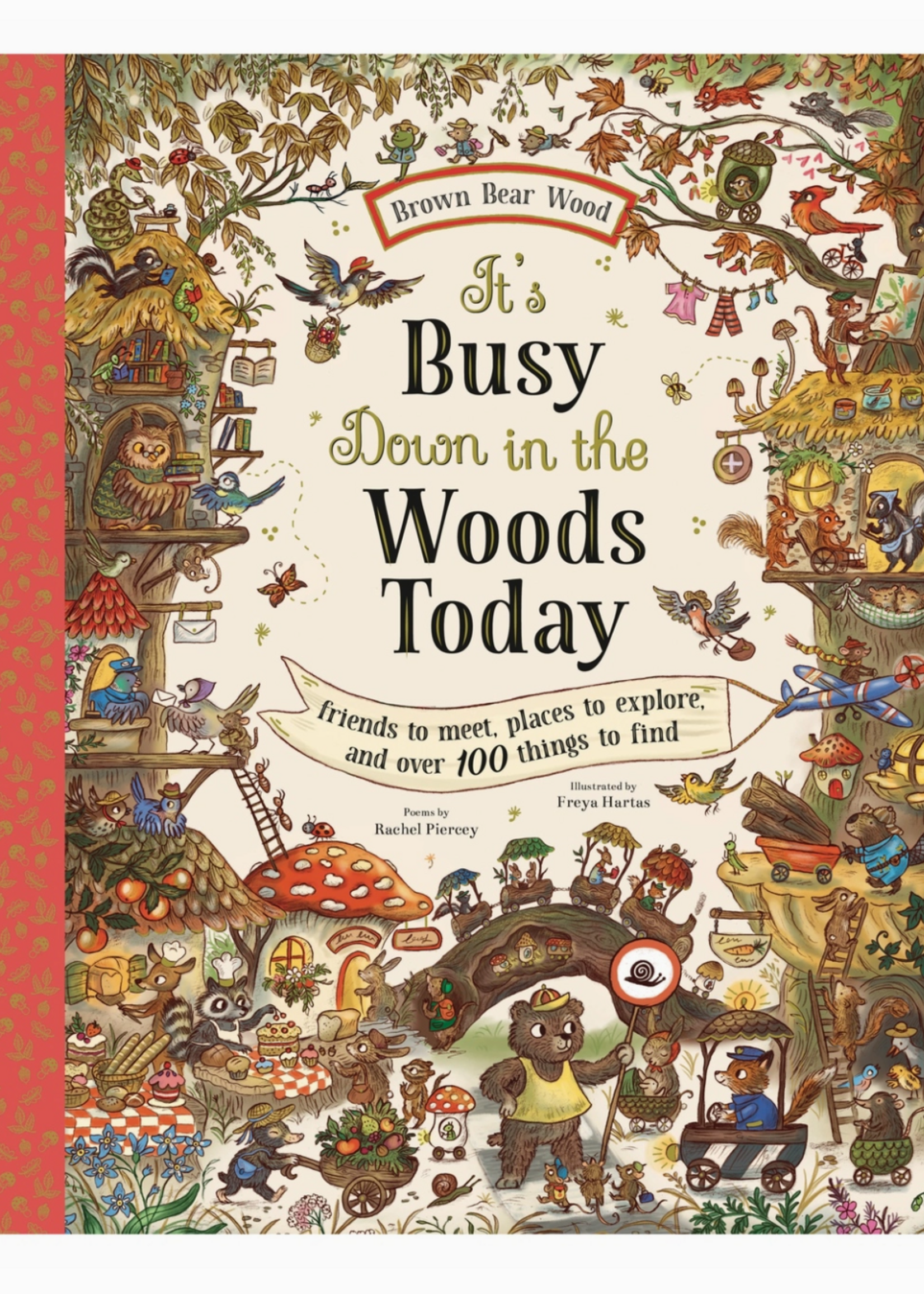 Abrams It's Busy Down in the Woods Today: Friends To Meet, Places