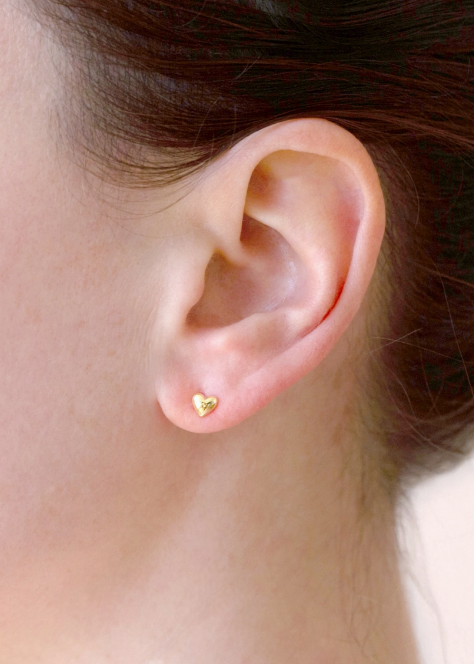 Sunshine Studios Bubble Heart Studs