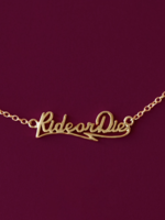 Sunshine Studios Ride or Die Necklace