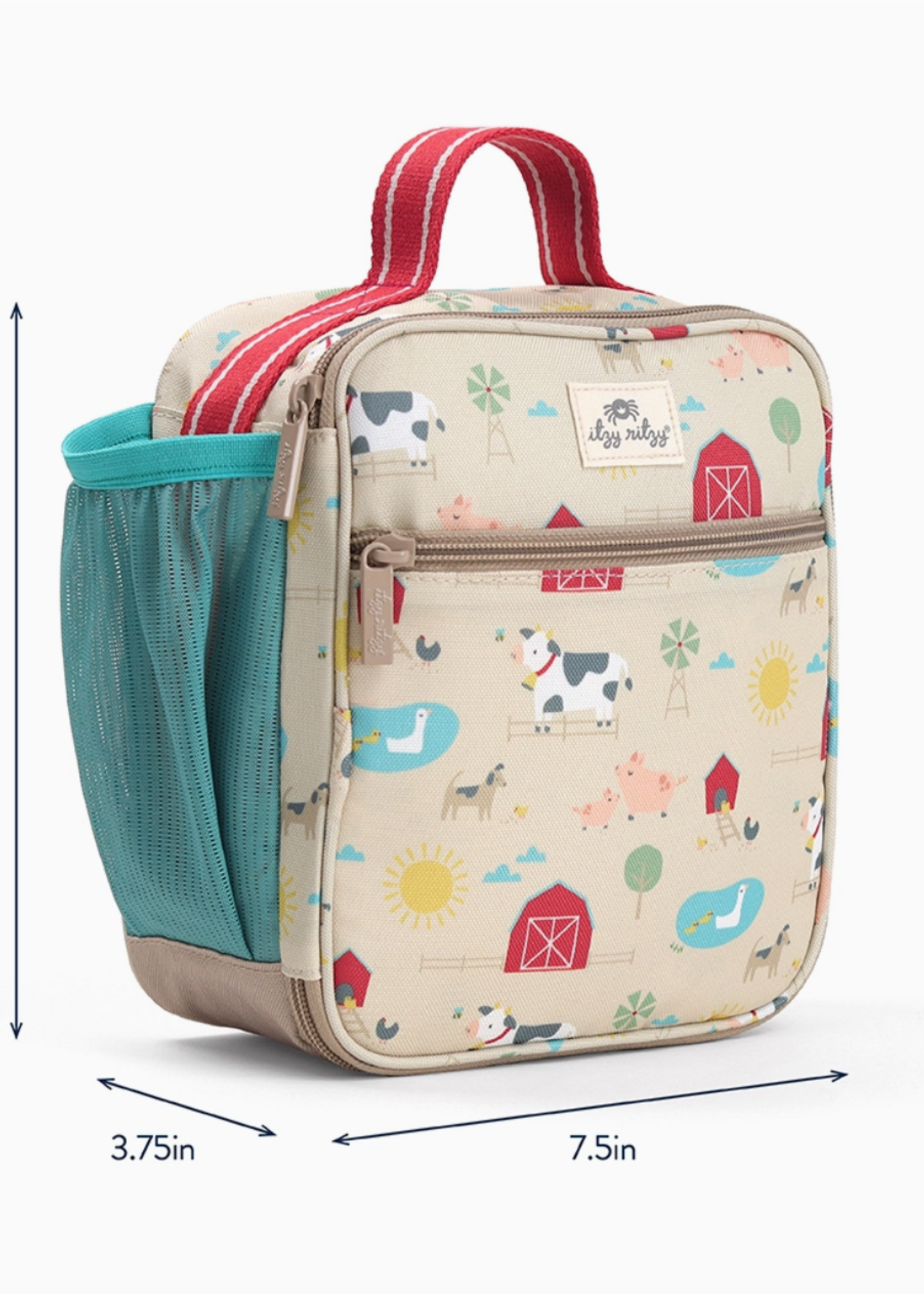 Itzy Ritzy Itzy Lunch Box-Farm Friends