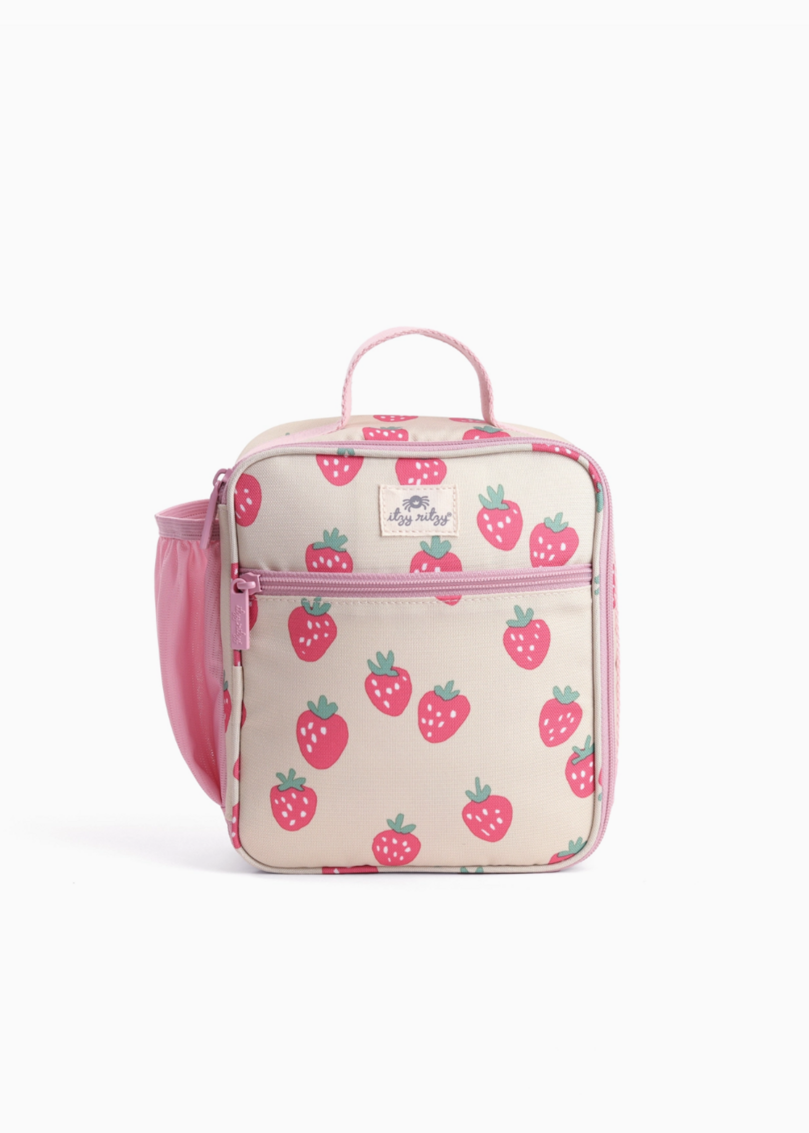 Itzy Ritzy Itzy Lunch Box-Strawberries+Cream