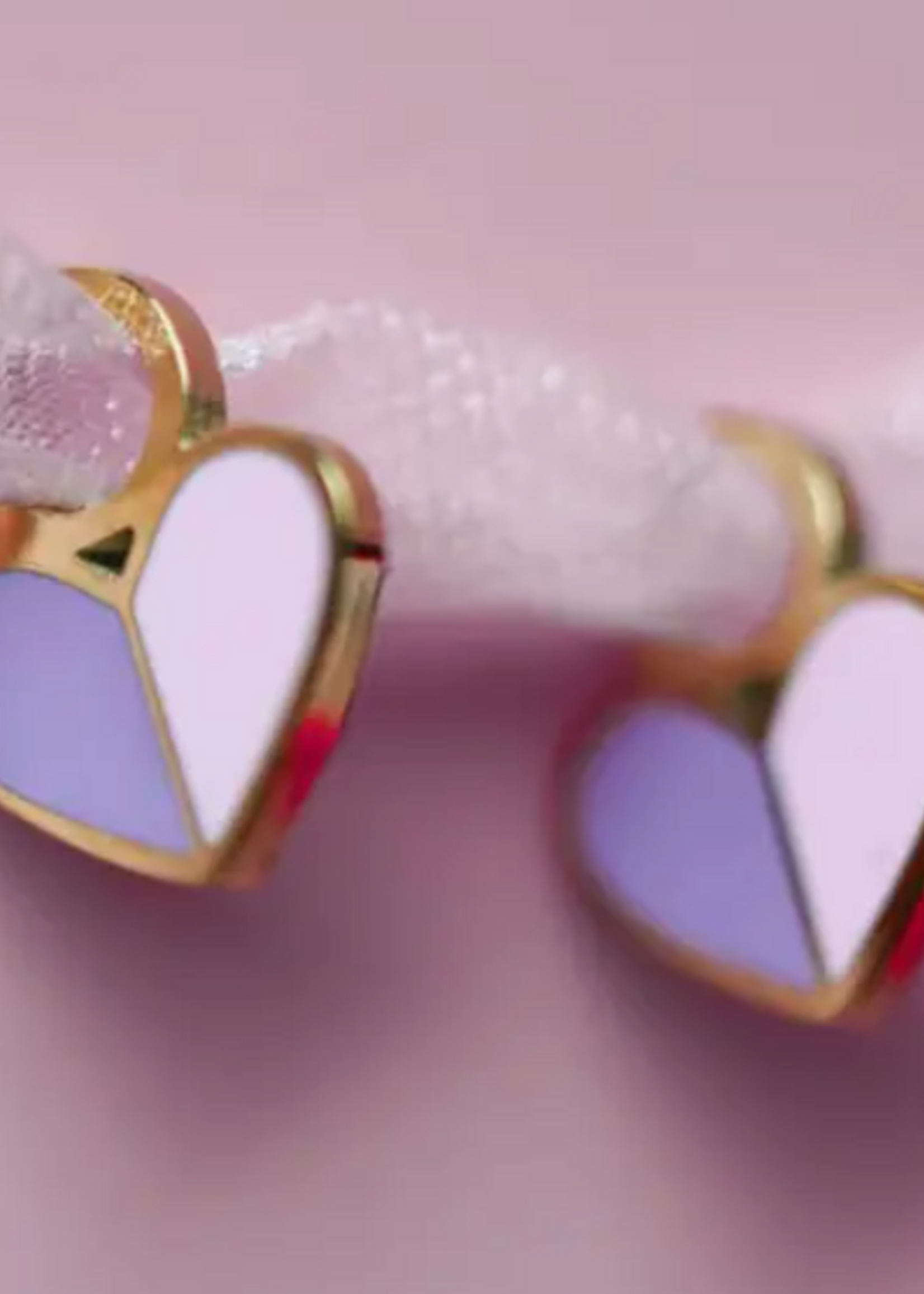 Pierced Heart Duo Charms