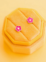 Pierced Hot Pink Flower