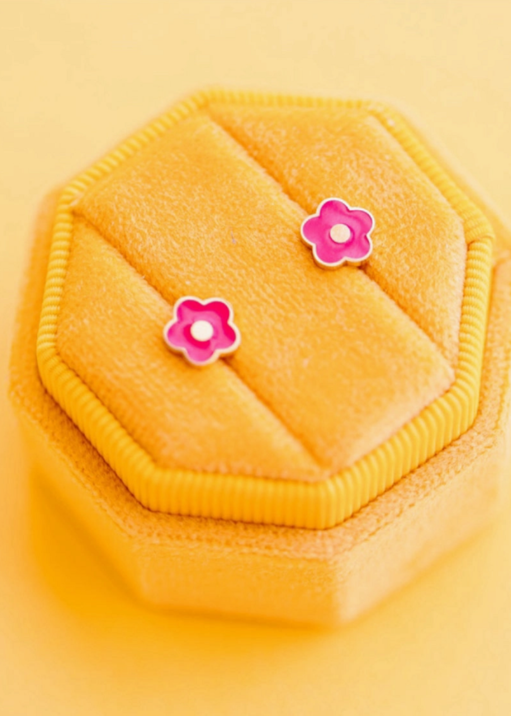 Pierced Hot Pink Flower