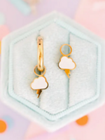 Pierced Storm Cloud Charms